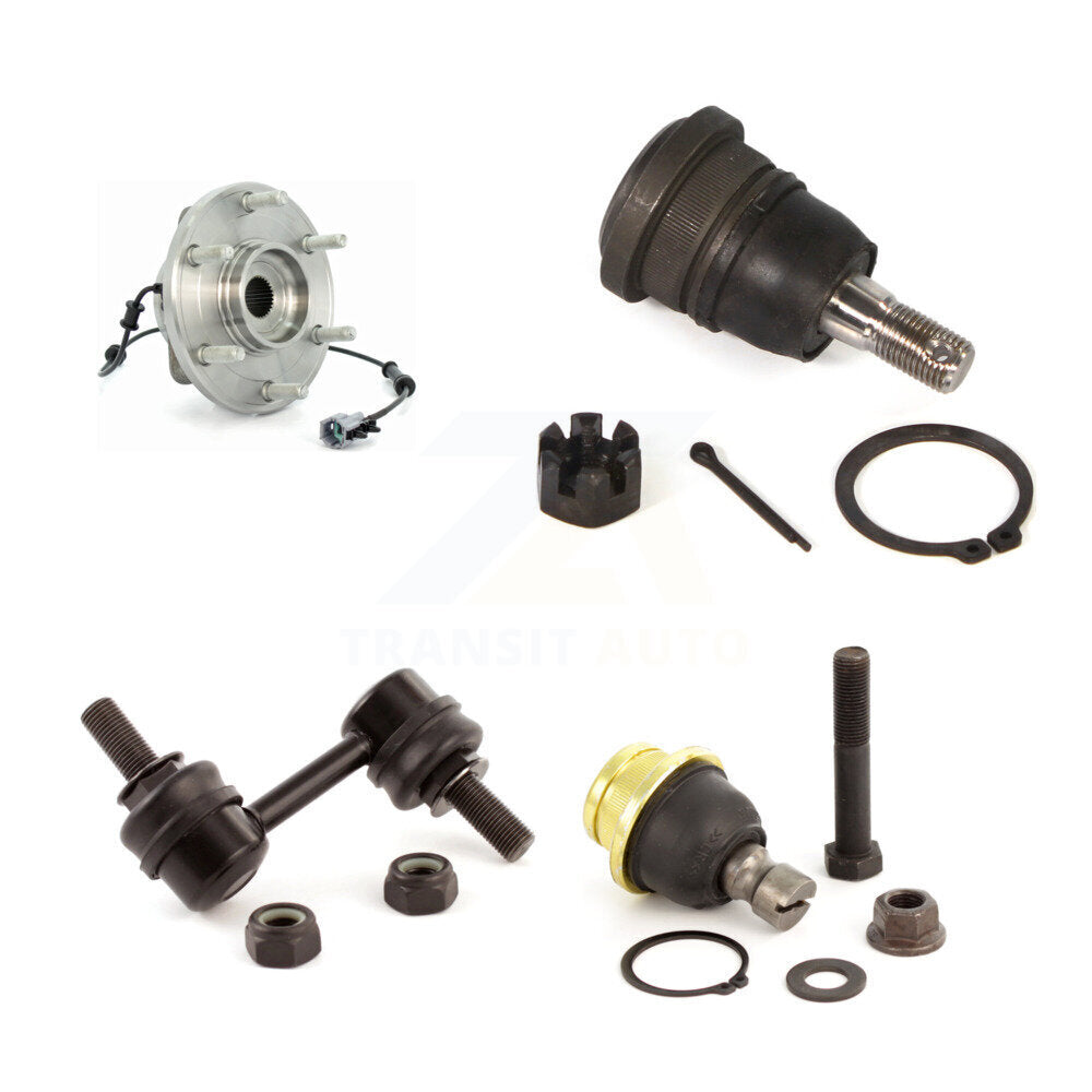 Kit de liaison de rotule supérieure et inférieure de roulement de moyeu avant, pour Nissan TITAN INFINITI QX5