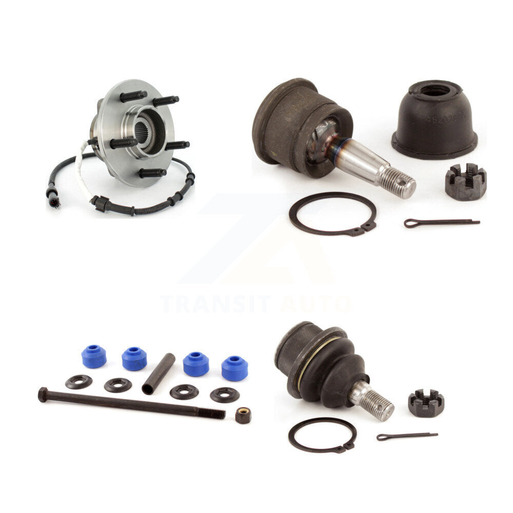 Kit de rotule inférieure supérieure et de barre stabilisatrice, roulement avant, pour Ford F-150 Heritag