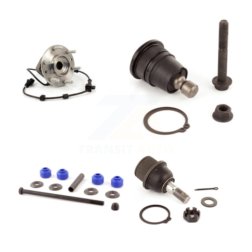 Kit de liaison de rotule supérieure et inférieure, roulement avant, pour Chevrolet Trailblazer GMC Saa
