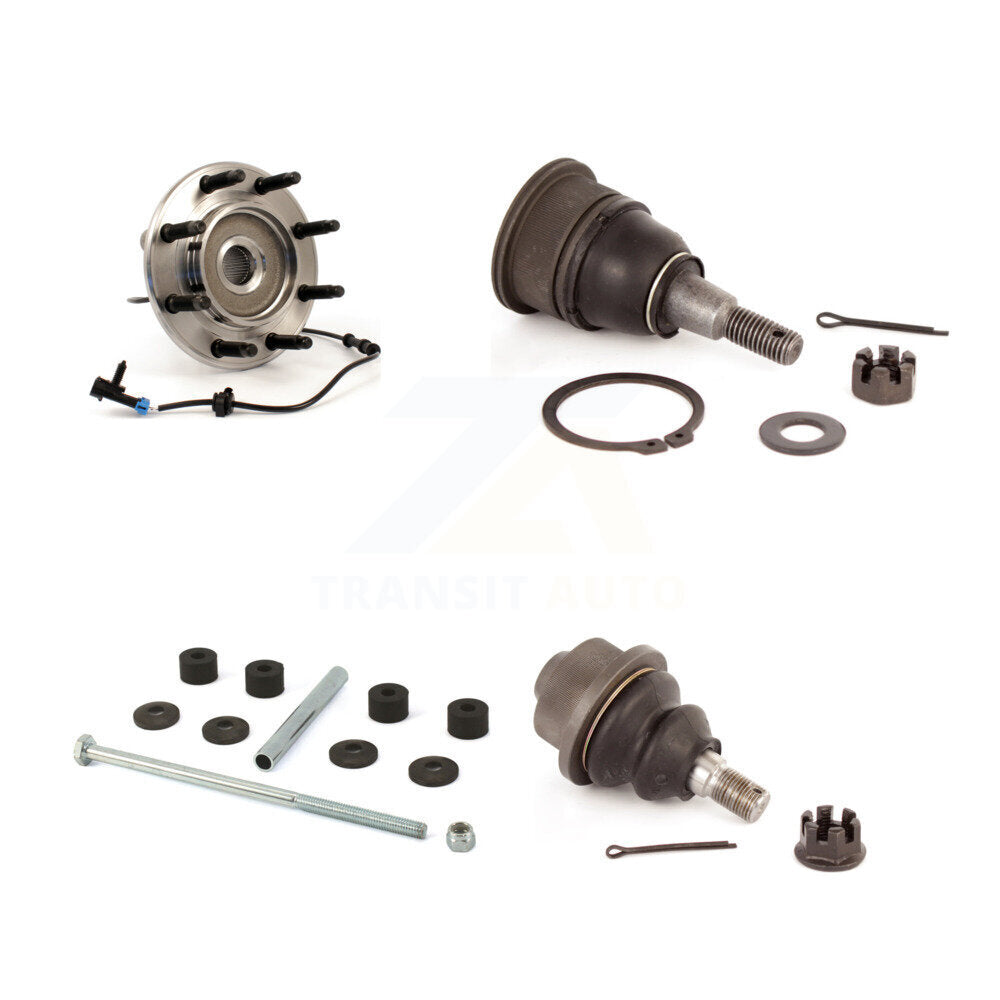 Kit de rotule et de liaison supérieure et inférieure, roulement avant, pour Chevrolet GMC Sierra 2500 H