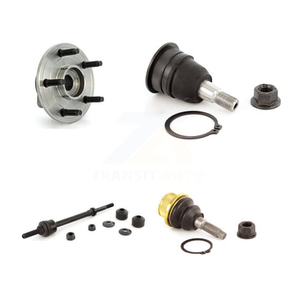 Kit de rotule supérieure et inférieure de roulement de moyeu avant et de liaison de barre stabilisatrice pour Dodge Ram 1500