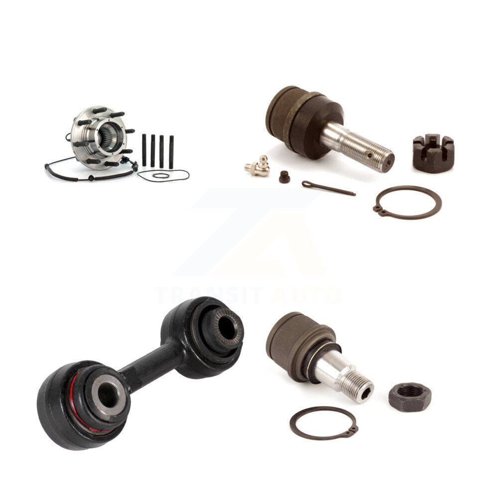 Kit de rotule et de liaison supérieure et inférieure, roulement avant, pour Ford F-350 Super Duty F-250