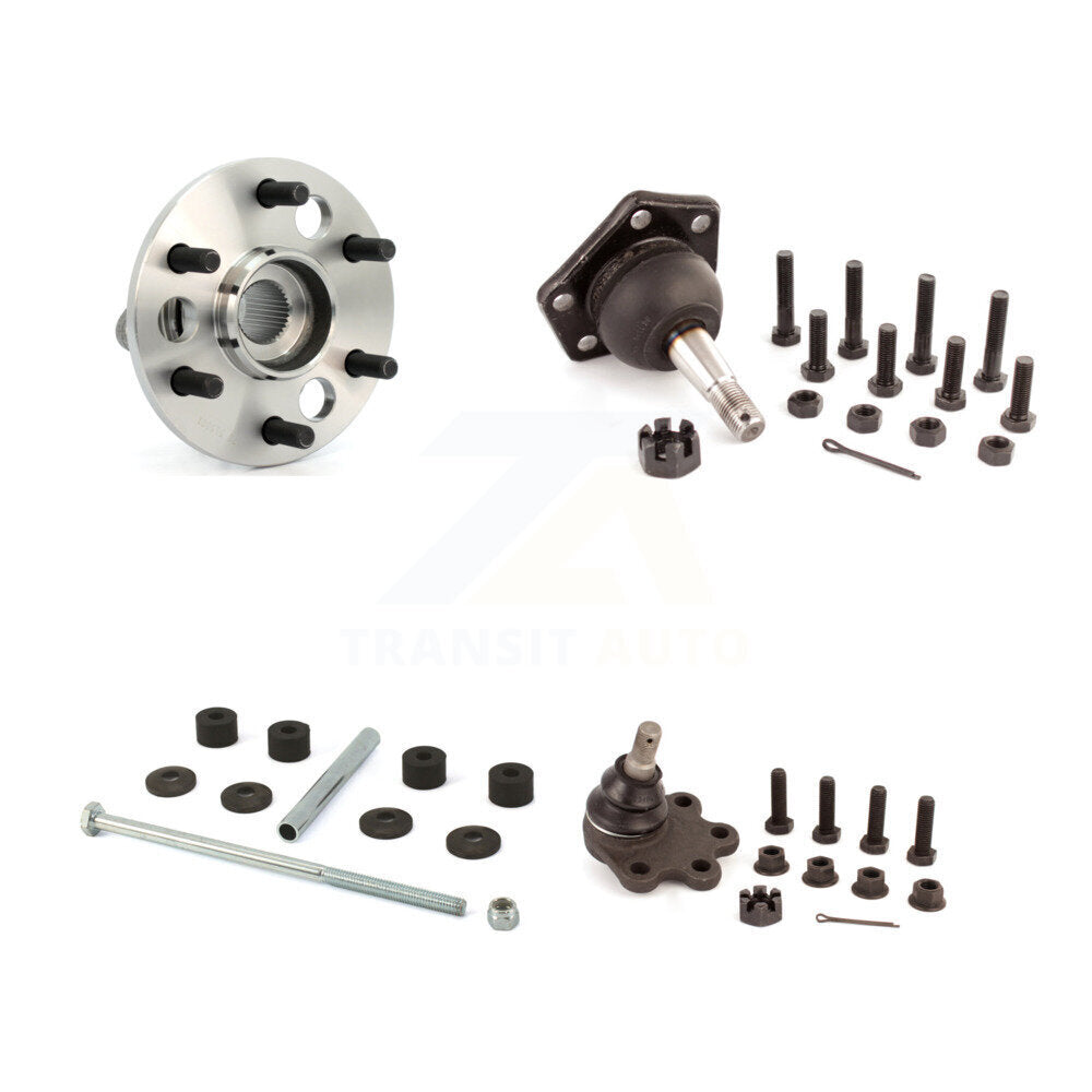 Kit de rotule et de liaison supérieure et inférieure, roulement avant, pour K1500 Chevrolet GMC Suburba