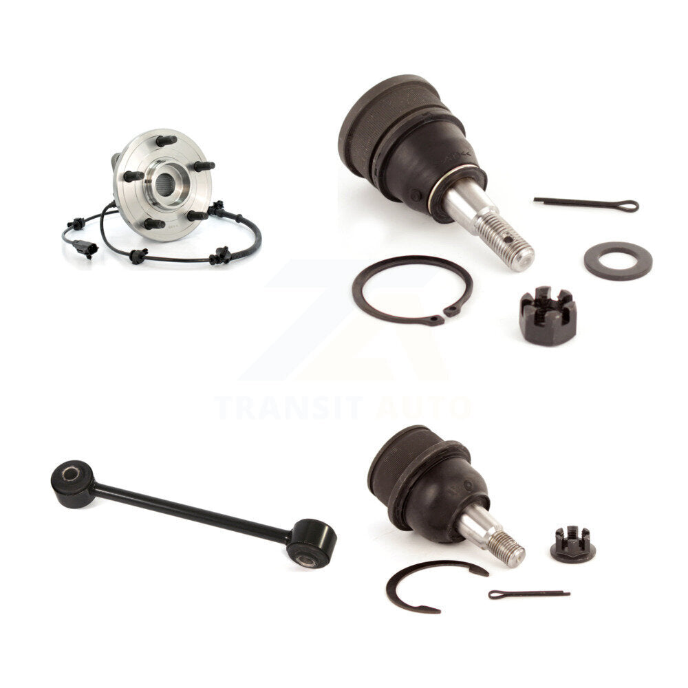 Kit de liaison de rotule supérieure et inférieure, roulement avant, pour Jeep Grand Cherokee Commander