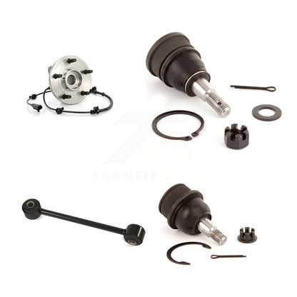 Kit de liaison de rotule supérieure et inférieure, roulement avant, pour Jeep Grand Cherokee Commander