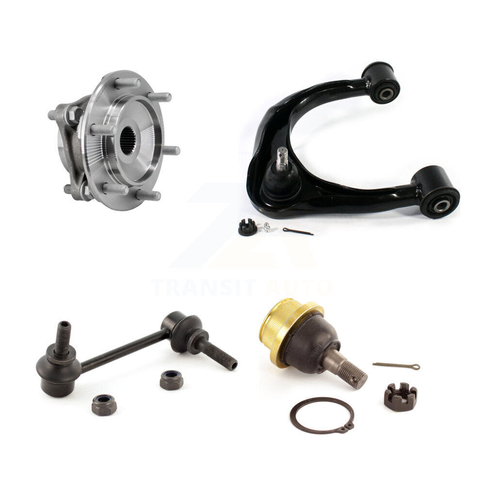 Kit de bras de commande et de liaison supérieur, roulement avant droit, rotule inférieure, pour K7T-10490