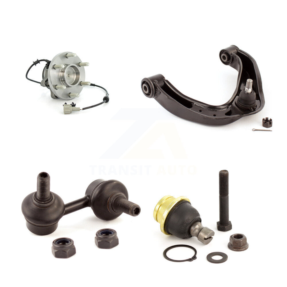 Kit de bras de commande et de liaison supérieur, roulement avant droit, rotule inférieure, pour Nissan RW