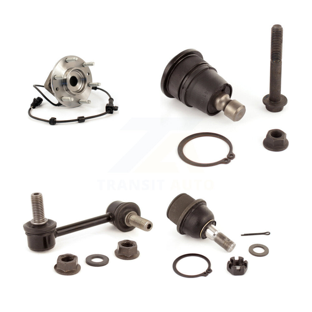 Kit de rotule et de liaison supérieure et inférieure, roulement avant droit, pour Chevrolet GMC Envoy X