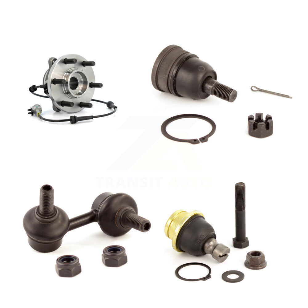 Kit de rotule et de liaison supérieure et inférieure, roulement avant droit, pour Nissan Frontier Xterr