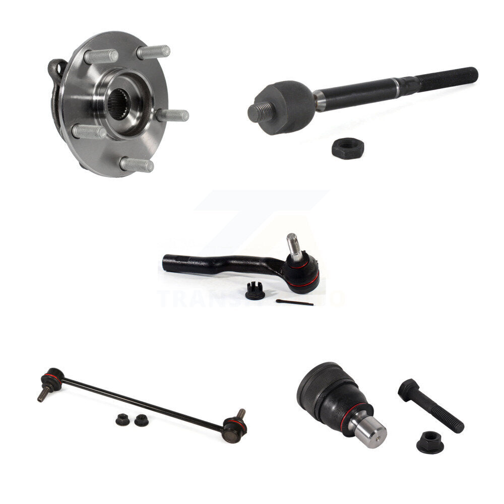 Kit de biellette et de liaison de rotule inférieure de roulement avant droit (5 pièces) pour Mazda 3 Sport