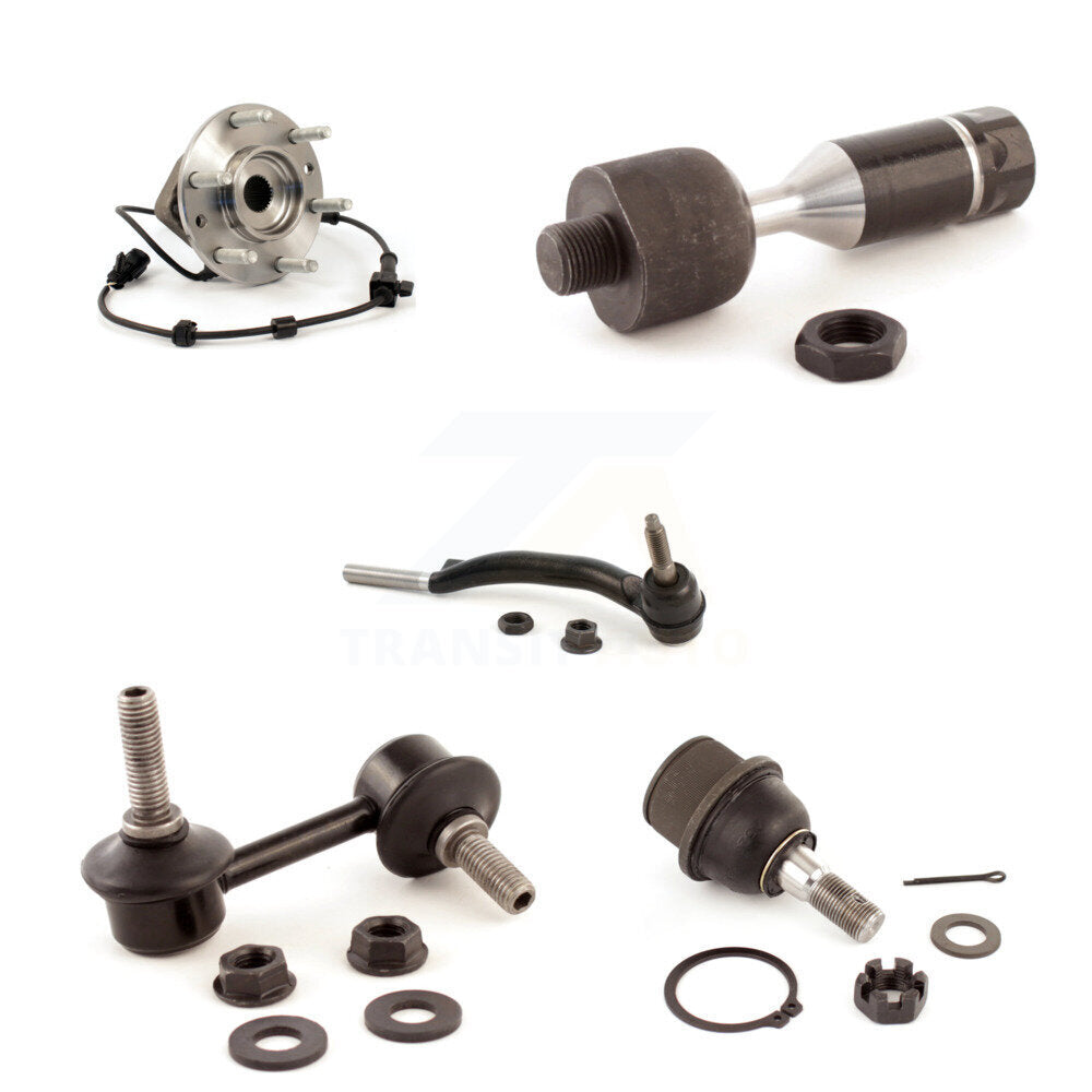 Kit de liaison de biellette de direction, roulement avant droit, rotule inférieure (5 pièces) pour GMC Chevrolet X
