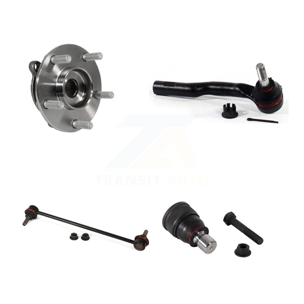 Kit de biellette de direction et de liaison extérieure, roulement avant droit, rotule inférieure, pour Mazda 3 Sport