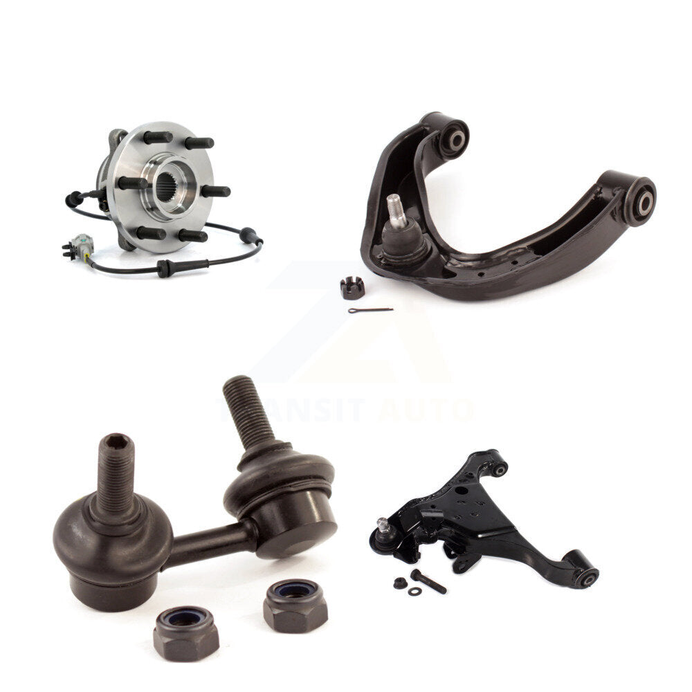 Kit de bras de commande et de liaison supérieur inférieur, roulement avant gauche, pour Nissan Frontier Xterr