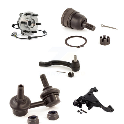 Kit de liaison de biellette de direction extérieure, roulement avant gauche, bras inférieur, rotule supérieure, pour Nissan