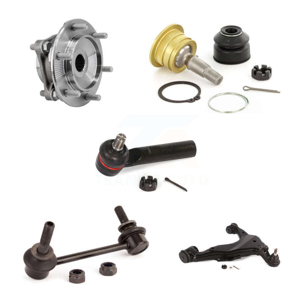 Kit de liaison de biellette de direction extérieure, roulement avant gauche, bras inférieur, rotule supérieure, pour Toyota