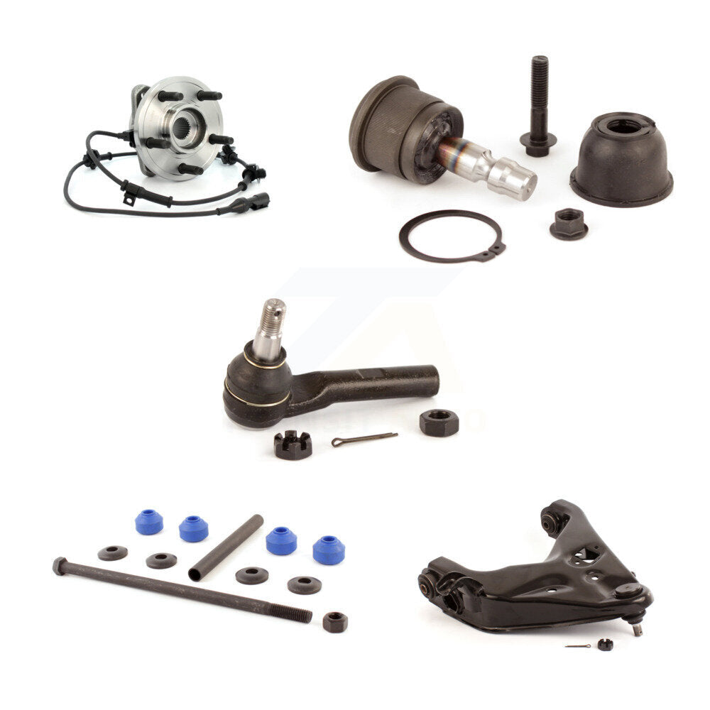 Kit de biellette de direction et de liaison extérieure, roulement avant gauche, bras inférieur, rotule supérieure, pour Mazda