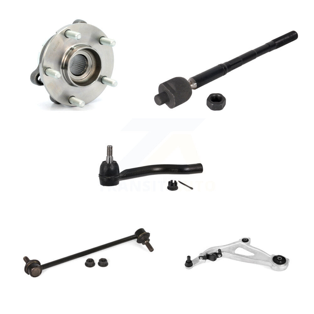 Kit de biellette et de liaison de bras inférieur de roulement avant gauche (5 pièces) pour Nissan Pathfinder QX6