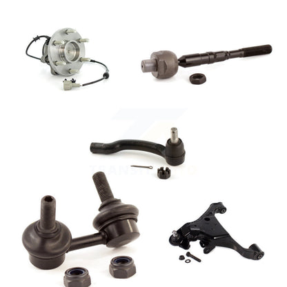Kit de liaison de biellette de direction, roulement avant gauche, bras de commande inférieur (5 pièces) pour Nissan Frontier