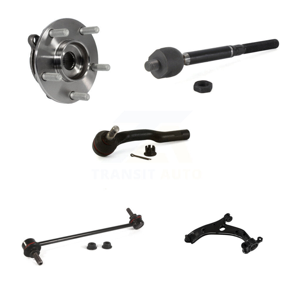 Kit de biellette et de liaison de bras de commande inférieur, roulement avant gauche (5 pièces) pour Mazda 3 Sport