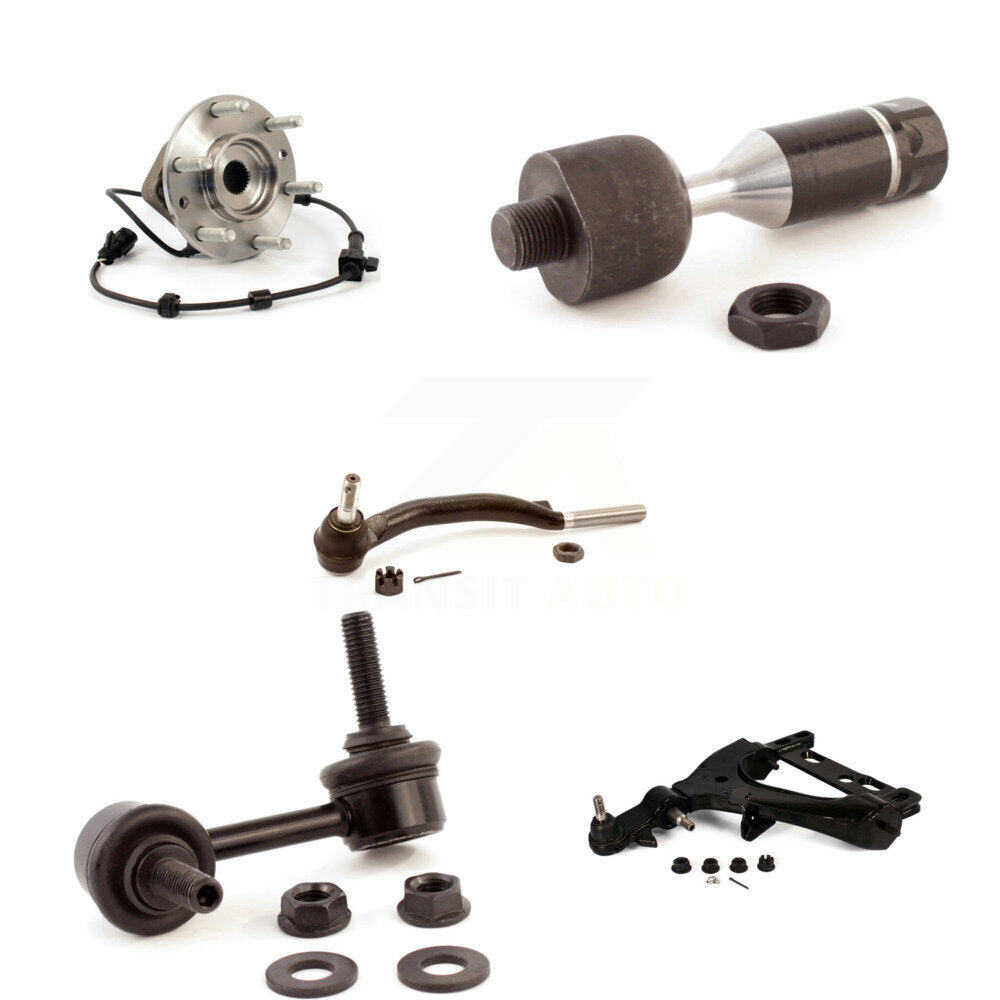 Kit de liaison de biellette de direction, roulement avant gauche, bras de commande inférieur (5 pièces) pour GMC Chevrolet X