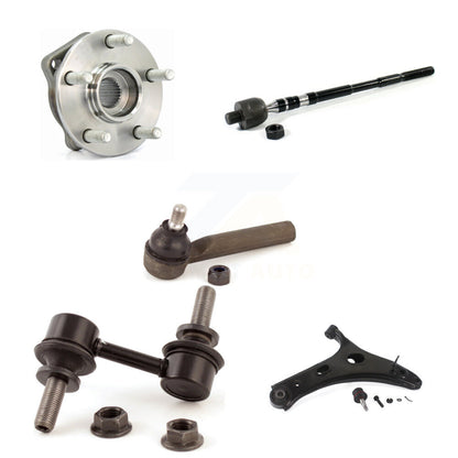 Kit de liaison de biellette de direction, roulement avant gauche, bras de commande inférieur (5 pièces) pour Subaru Forester