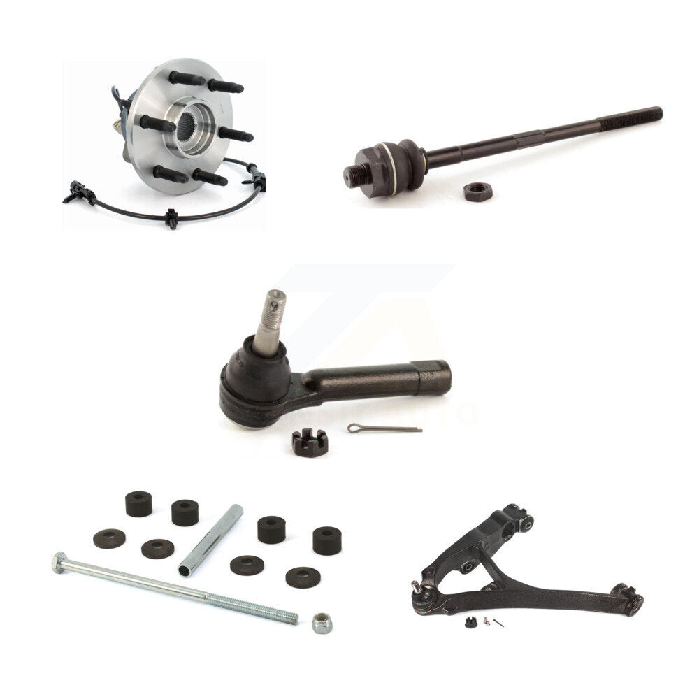 Kit de liaison de biellette de direction, roulement avant gauche, bras de commande inférieur (5 pièces) pour Chevrolet GMC X