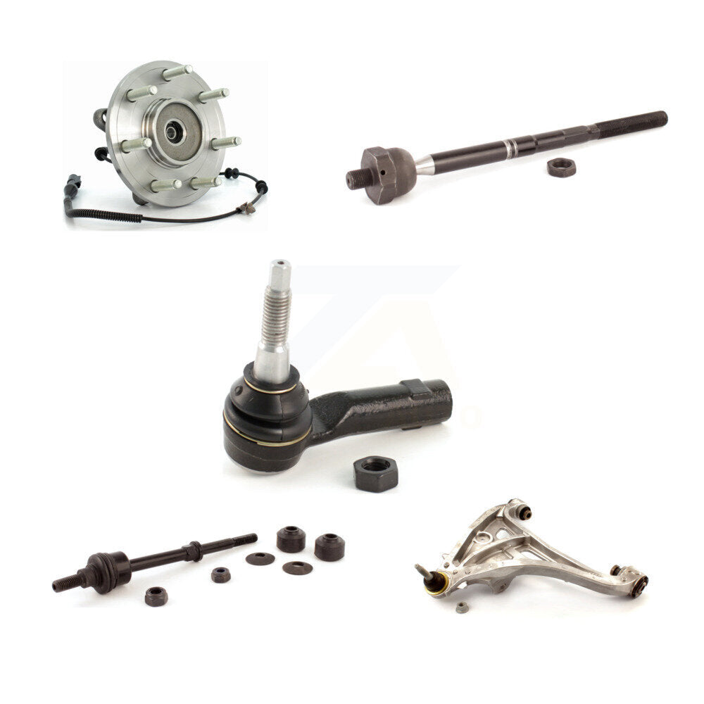 Kit de biellette et de liaison de bras de commande inférieur, roulement avant gauche (5 pièces) pour Ford F-150 4W