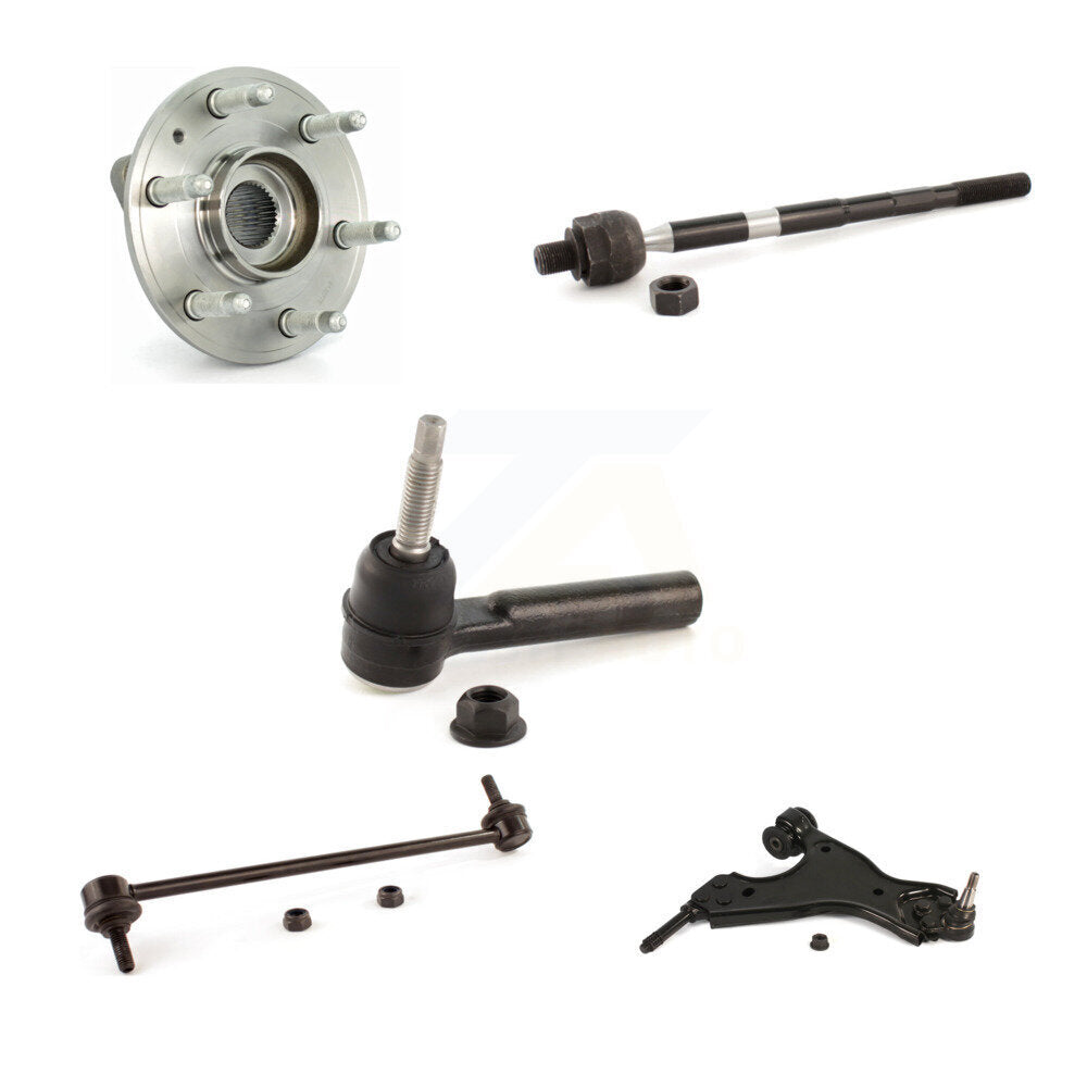 Kit de liaison de biellette de direction, roulement avant gauche, bras de commande inférieur (5 pièces) pour GMC Acadia Buic