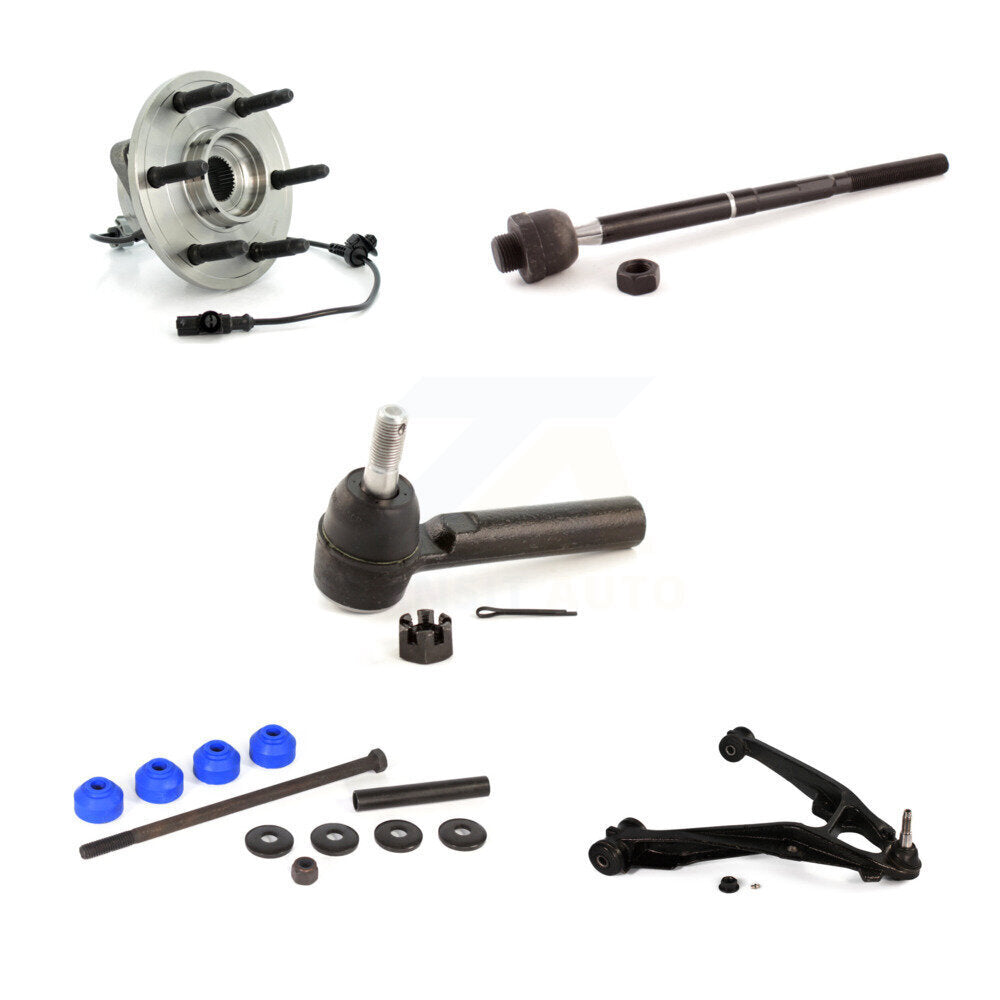 Kit de liaison de biellette de direction, roulement avant gauche, bras de commande inférieur (5 pièces) pour Chevrolet GMC X