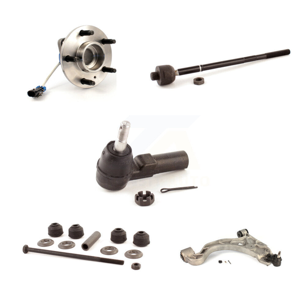 Kit de biellette de direction et de liaison de bras inférieur de roulement avant gauche (5 pièces) pour Buick LeSabre Cadilla