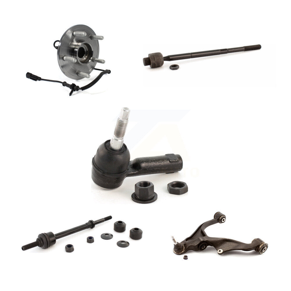 Kit de liaison de biellette de direction, roulement avant gauche, bras de commande inférieur (5 pièces) pour 12 Ram 1500 4WD