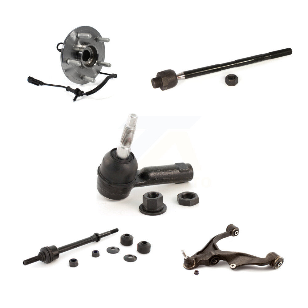 Kit de liaison de biellette de direction, roulement avant gauche, bras de commande inférieur (5 pièces) pour 12 Ram 1500 4WD