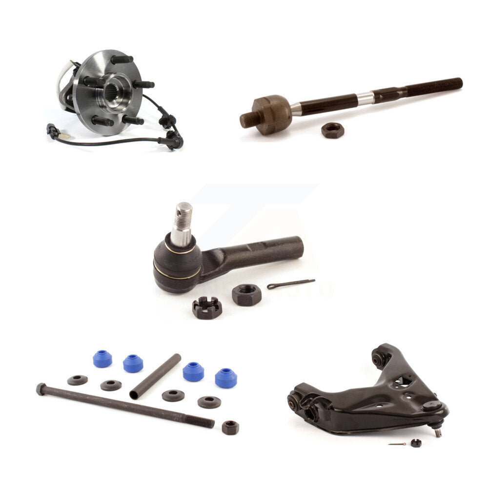 Kit de liaison de biellette de direction, roulement de moyeu avant gauche, bras de commande inférieur (5 pièces) pour Mazda B4000
