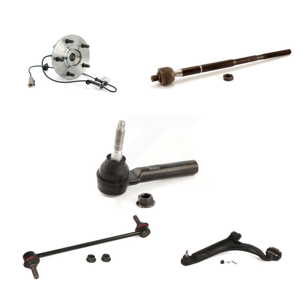 Kit de liaison de biellette de direction de bras inférieur de roulement avant gauche (5 pièces) pour Chrysler Pacifica 04-06