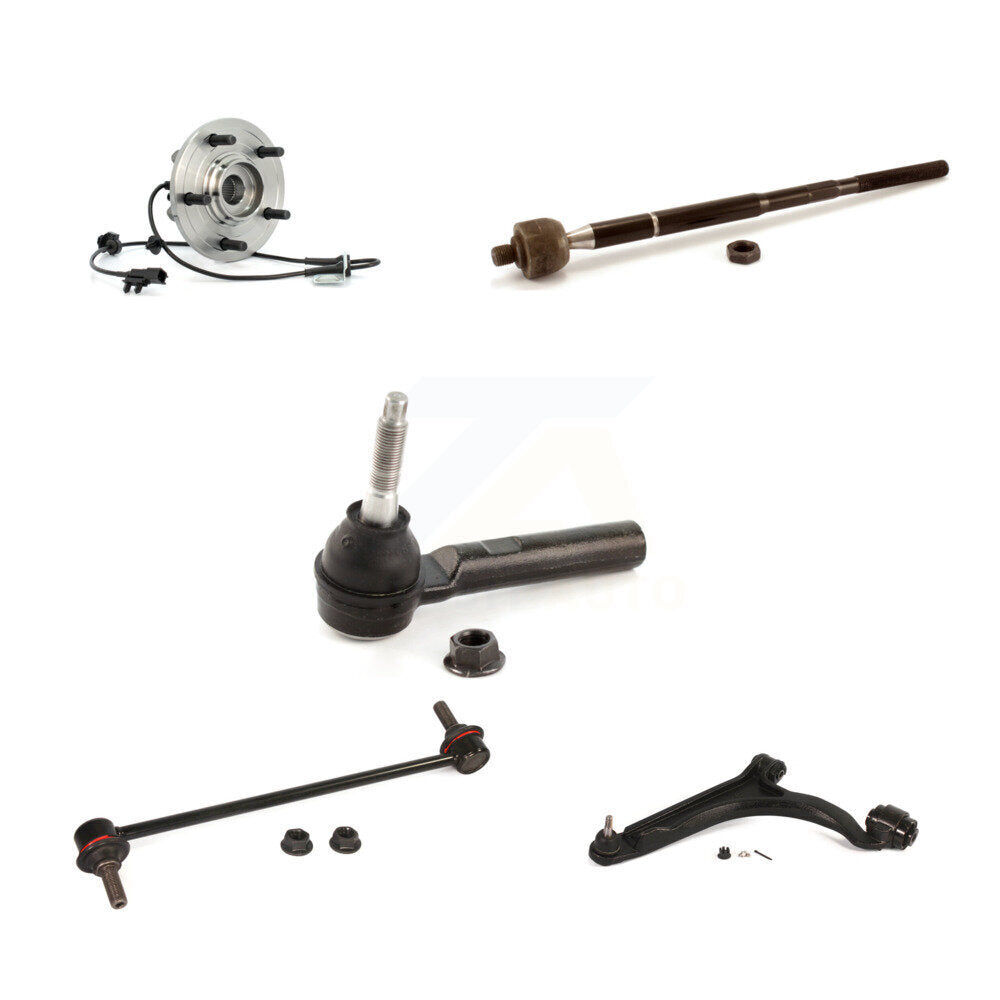 Kit de liaison de biellette de direction de bras inférieur de roulement avant gauche (5 pièces) pour Chrysler Pacifica 07-08