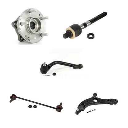 Kit de liaison de biellette de direction, roulement avant gauche, bras de commande inférieur (5 pièces) pour Hyundai Santa F