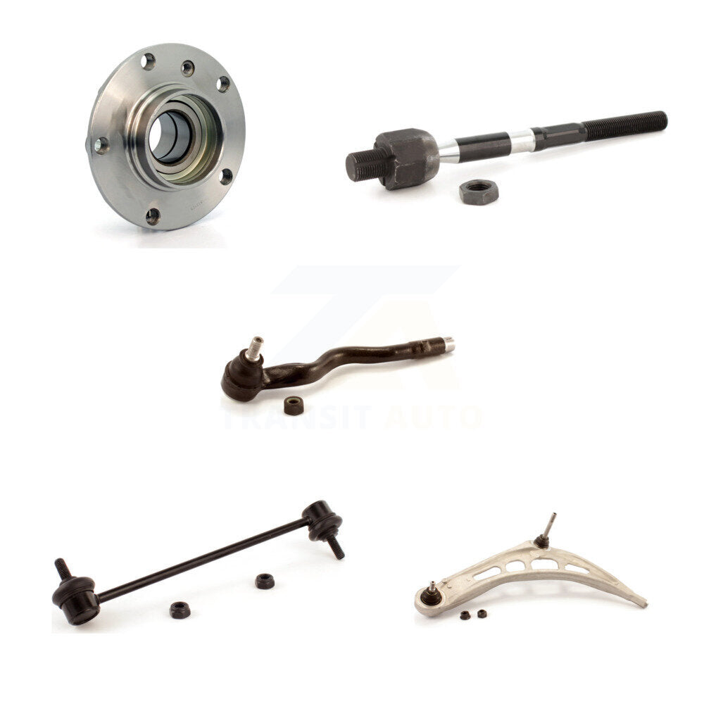 Kit de liaison de biellette de direction, roulement de moyeu avant gauche, bras de commande inférieur (5 pièces) pour BMW Z4 330C