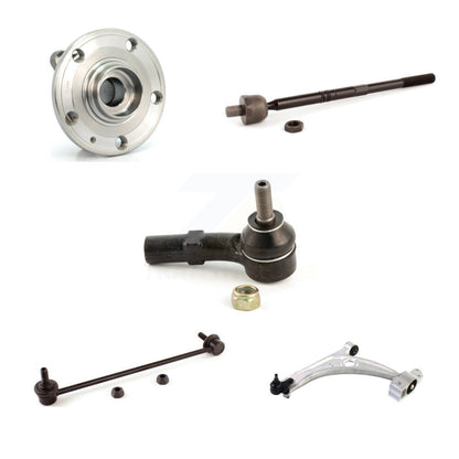 Kit de liaison de biellette de direction de bras inférieur de roulement avant gauche (5 pièces) pour Volkswagen Passat 06-10