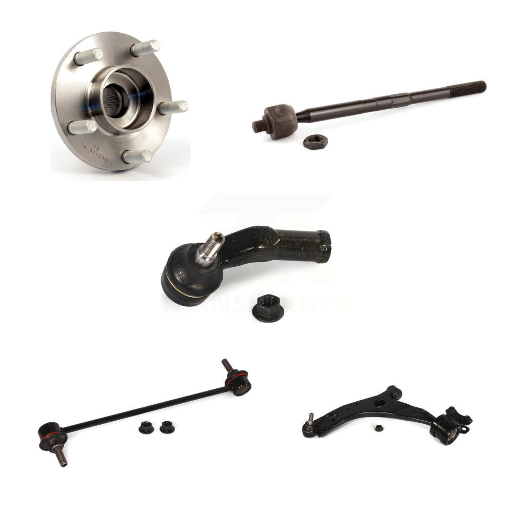 Kit de biellette et de liaison de bras de commande inférieur, roulement avant gauche (5 pièces) pour Volvo C30 S40