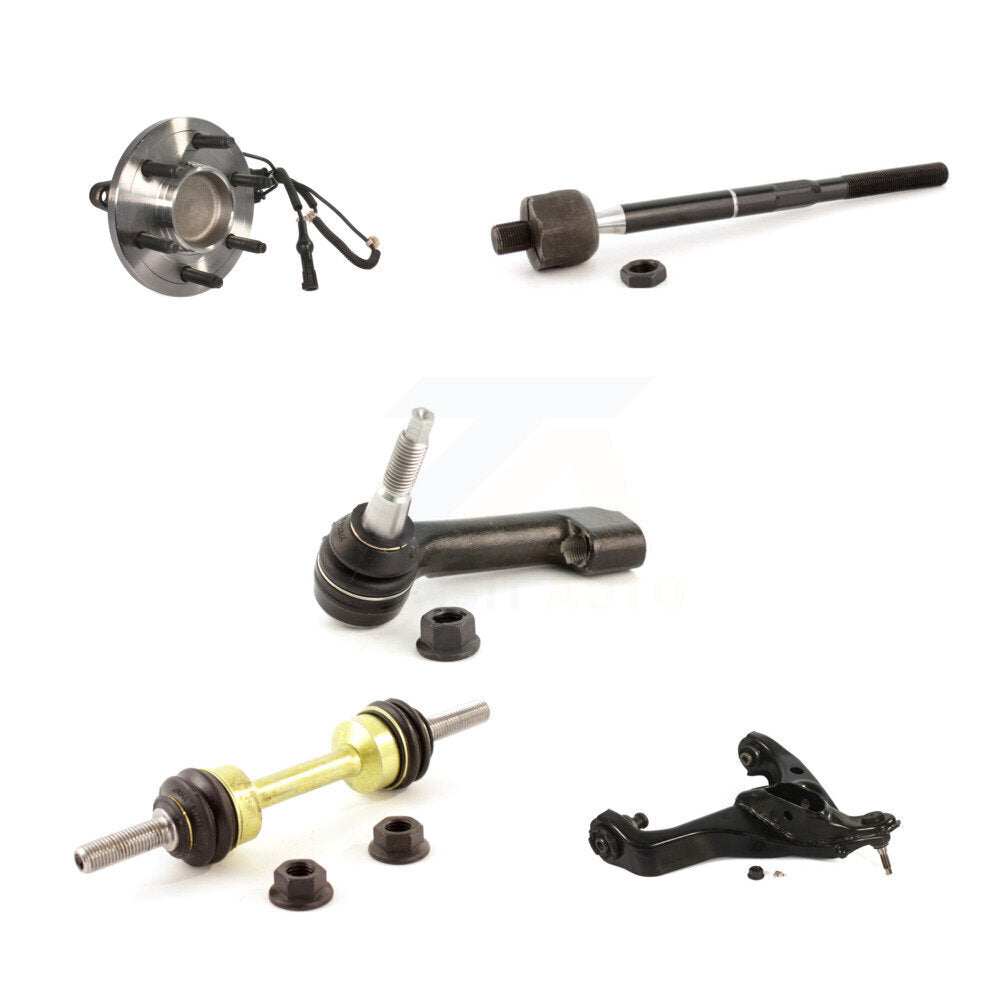Kit de liaison de biellette de direction, roulement avant gauche, bras de commande inférieur (5 pièces) pour Ford Expedition