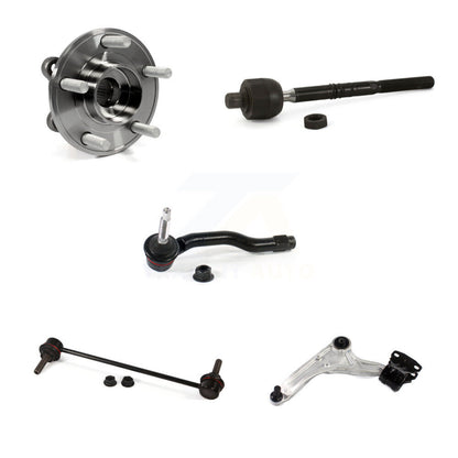 Kit de liaison de biellette de direction, roulement avant gauche, bras de commande inférieur (5 pièces) pour Ford Fusion MKZ