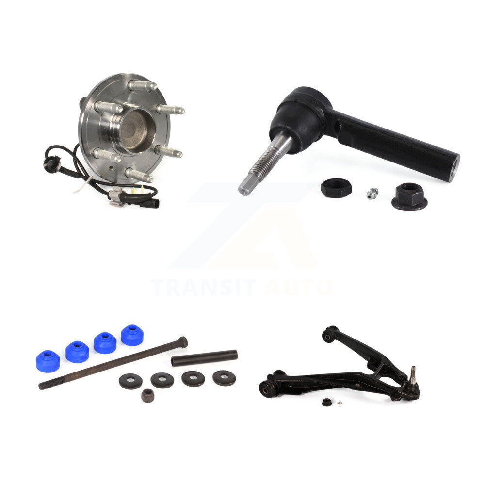 Kit de liaison de biellette de direction extérieure, roulement avant gauche, bras de commande inférieur pour GMC Sierra 1500