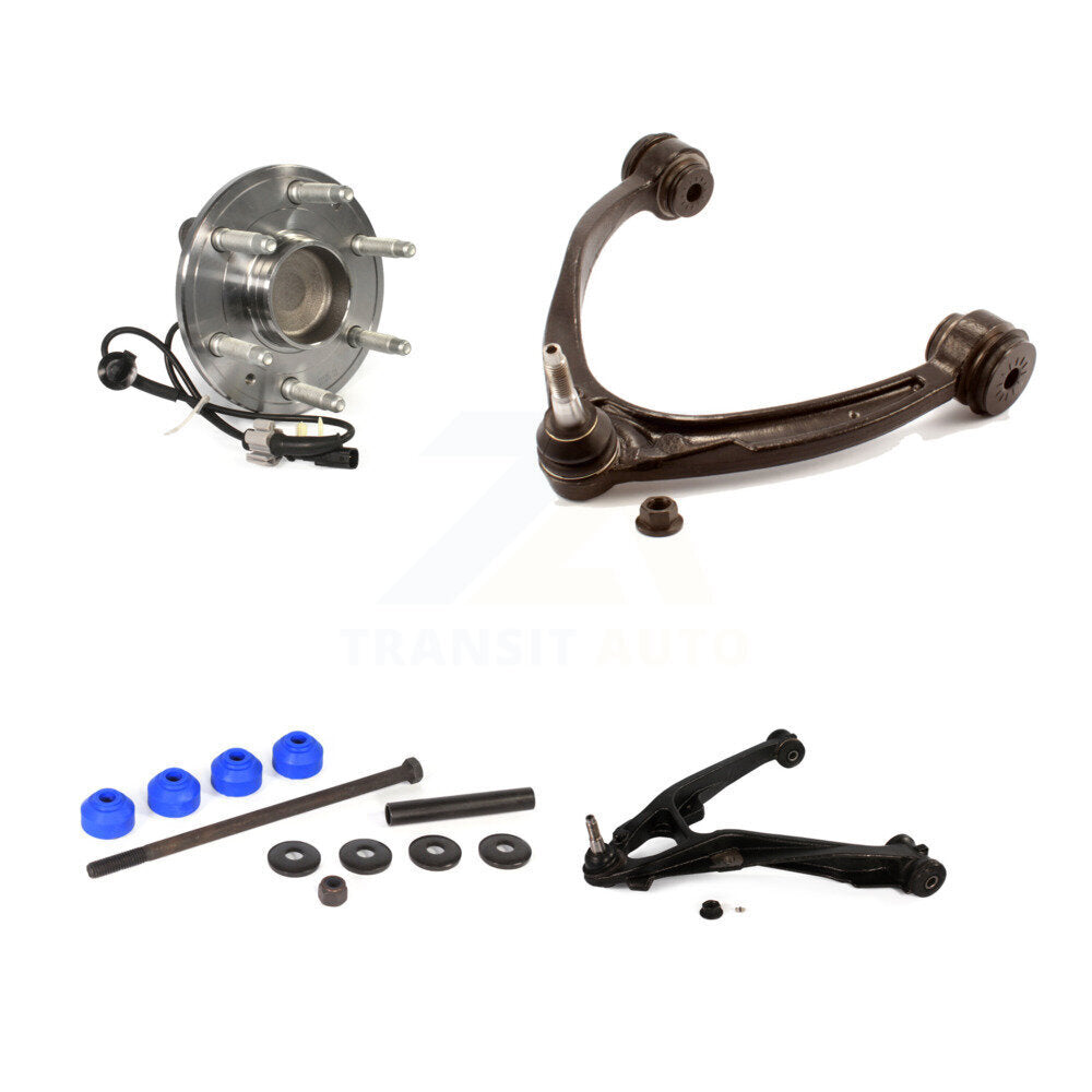 Kit de liaison de bras de commande supérieur inférieur, roulement de moyeu avant droit, pour GMC Sierra 1500 RW
