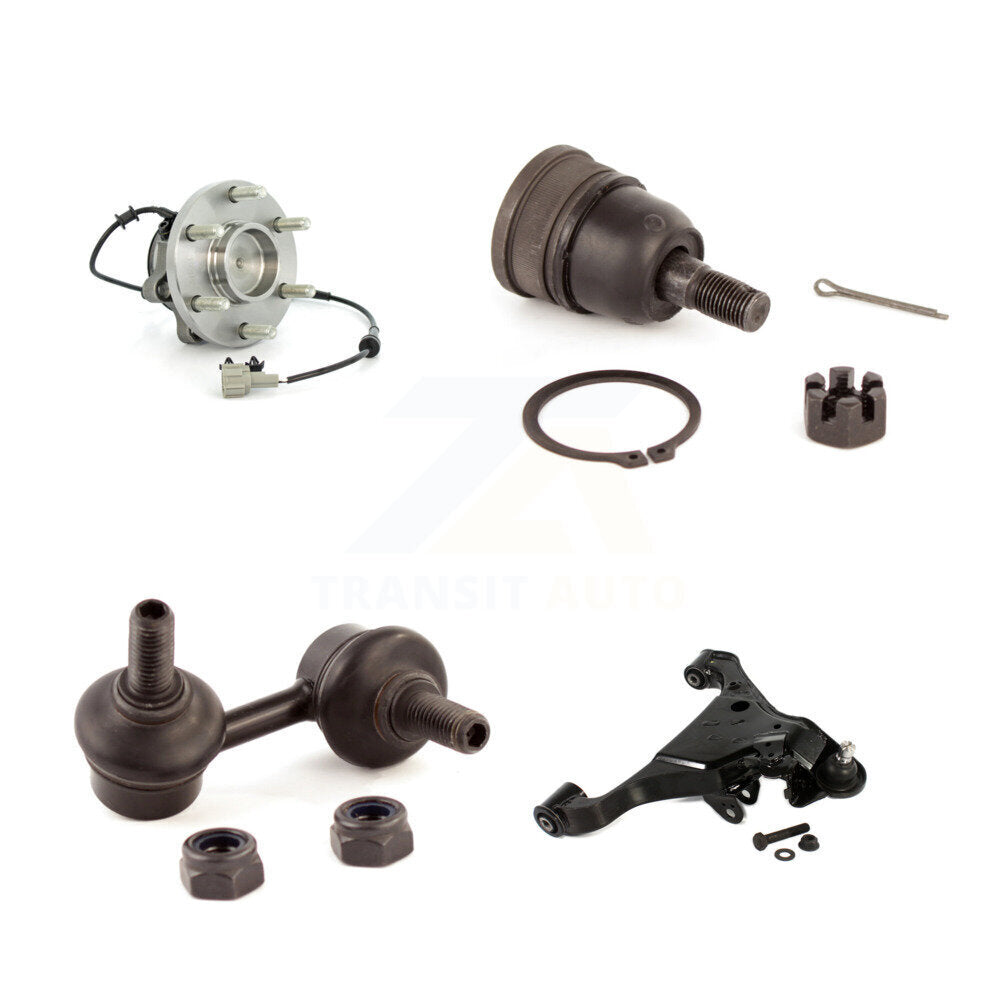 Kit de rotule supérieure et de liaison, roulement avant droit, bras de commande inférieur, pour Nissan RW
