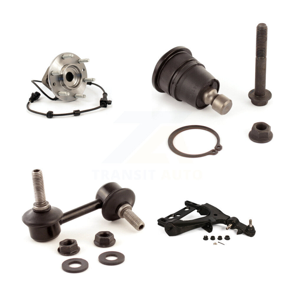 Kit de liaison de rotule supérieure de bras inférieur de roulement avant droit pour GMC Chevrolet Envoy