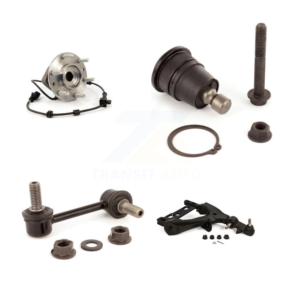 Kit de liaison de rotule supérieure de bras inférieur de roulement avant droit pour GMC Chevrolet Envoy
