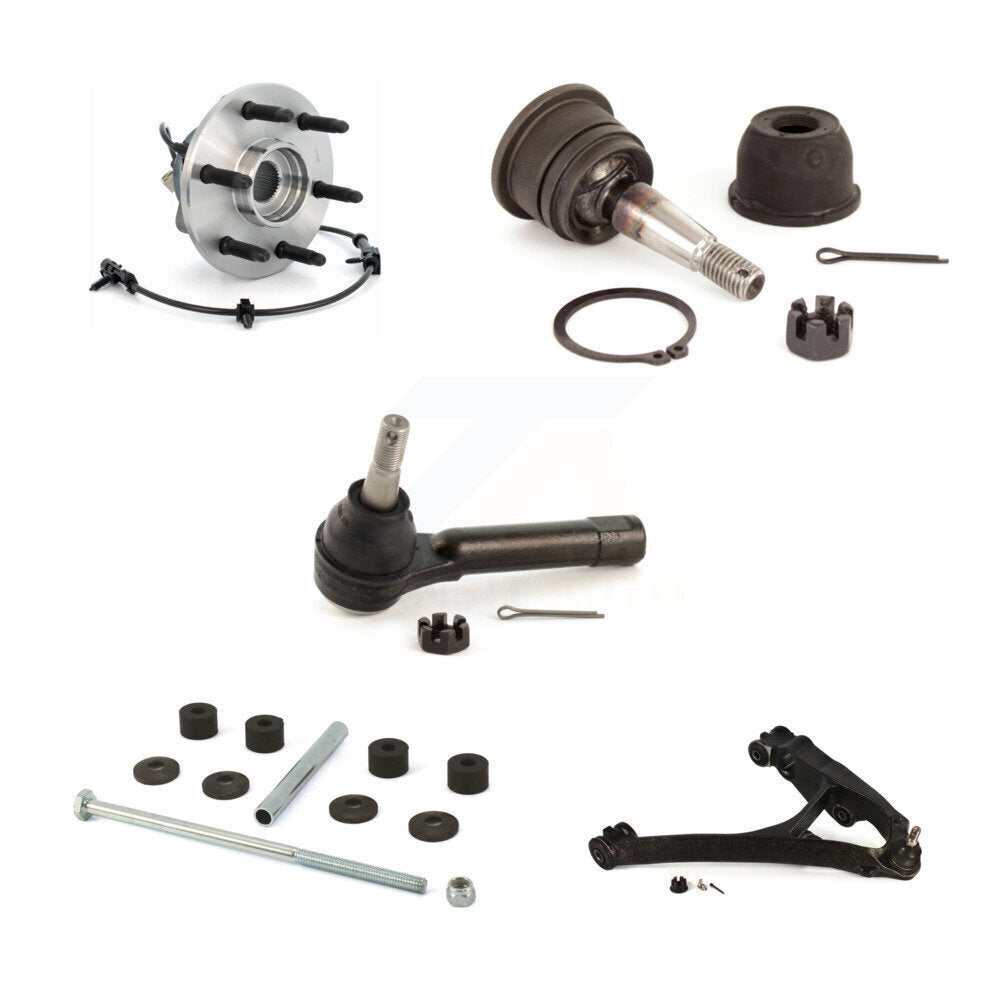 Kit de liaison de biellette de direction extérieure, bras de commande inférieur avant droit, rotule supérieure pour GMC X