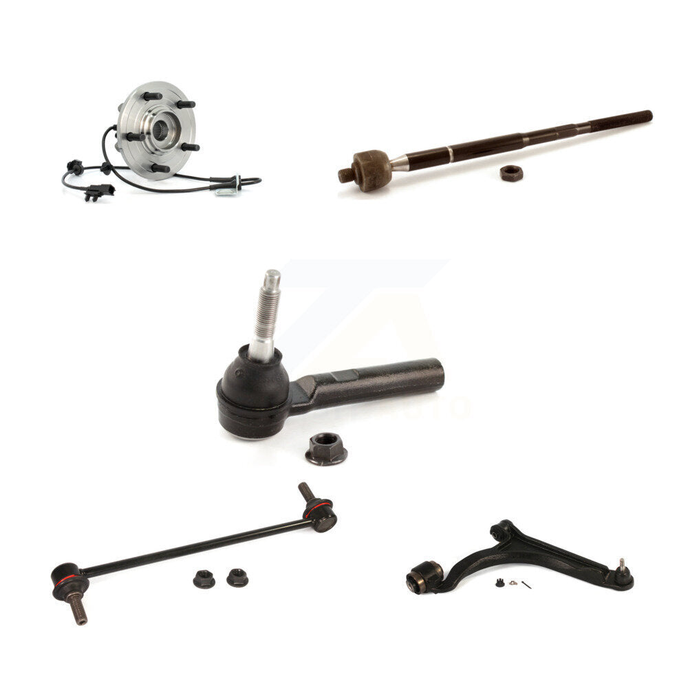 Kit de liaison de biellette de direction de bras inférieur de roulement avant droit (5 pièces) pour Chrysler Pacific 07-08