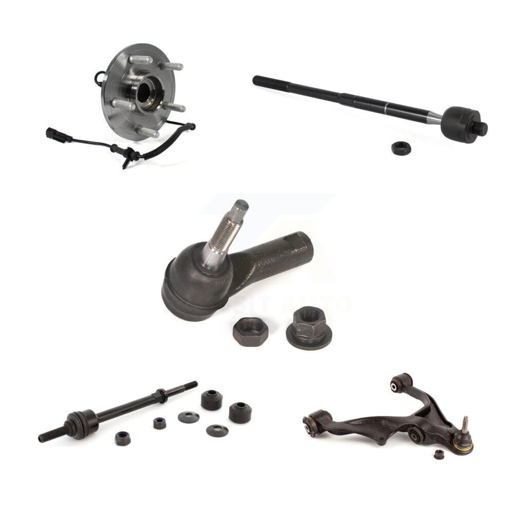 Kit de biellette et de liaison de bras de commande inférieur, roulement avant droit (5 pièces) pour Ram 1500 4WD
