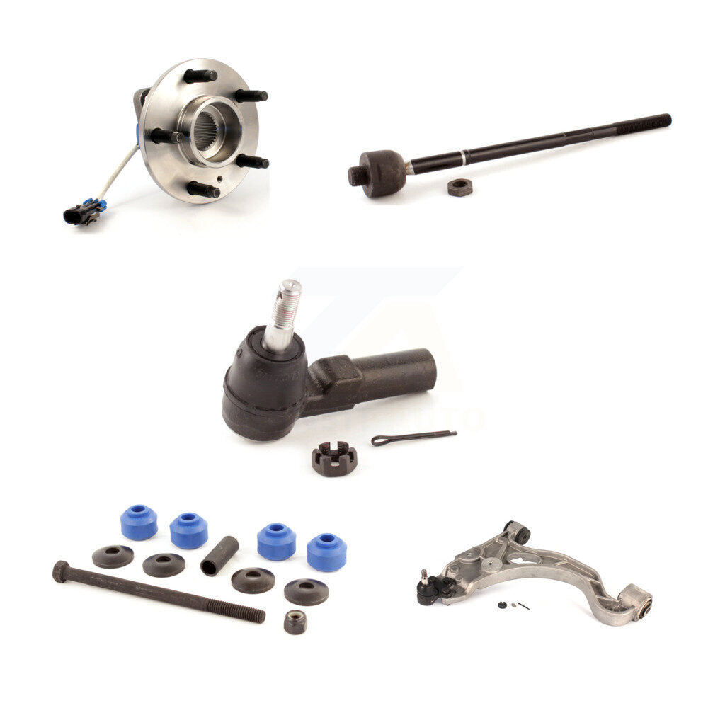 Kit de liaison de biellette de direction de bras inférieur de roulement avant droit (5 pièces) pour Buick LesSabre Cadillac